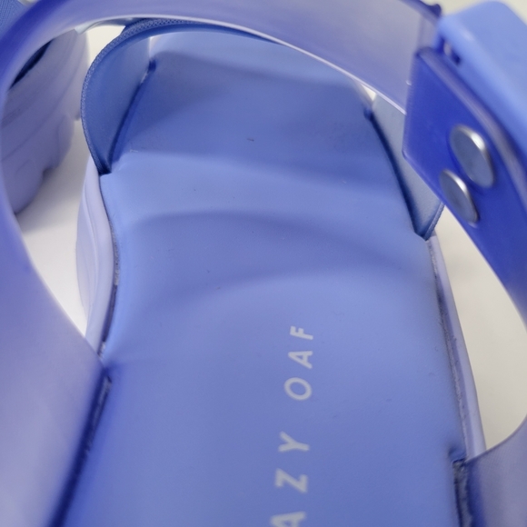 Lazy Oaf x Melissa Blue Kick Off Sandals - Picture 9 of 13